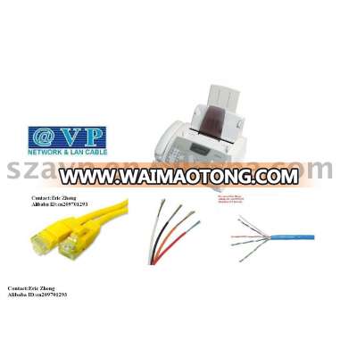 fax machine and cable(cat5e,cat6,power cable,catv cable,cctv cable,audio cable)